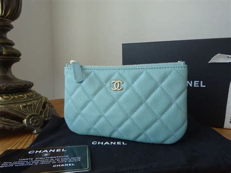 chanel mini ocase blue
